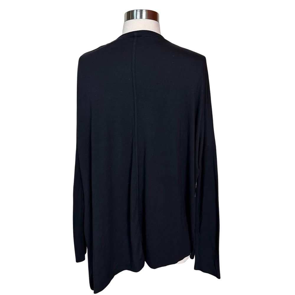 Athleta Black Long Sleeve Basic Lightweight Soft … - image 3